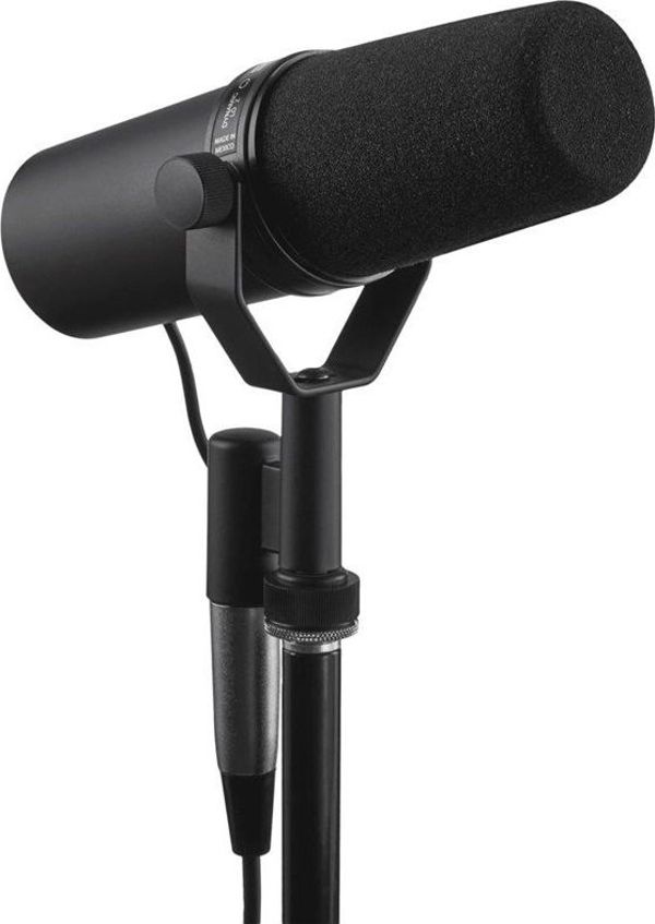 Shure SM7B Δυναμικό Μικρόφωνο Studio με Επαγγελματική Απόκριση Συχνότητας