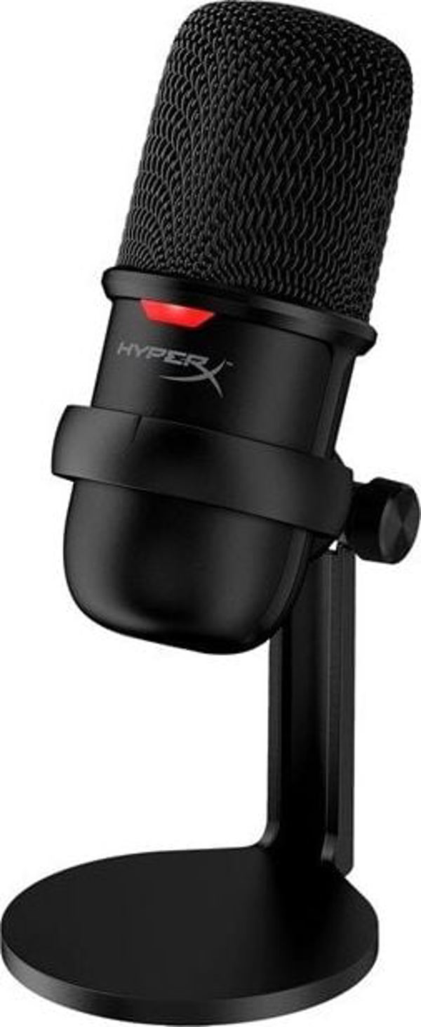 HyperX SoloCast Μικρόφωνο για Streaming, Gaming και Δημιουργία Περιεχομένου (4P5P8AA)