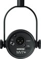 Μικρόφωνο Shure Shure MV7+-K - Μικρόφωνο ομιλητή/φωνητικό με σύνδεση XLR/USB-C Μαύρο