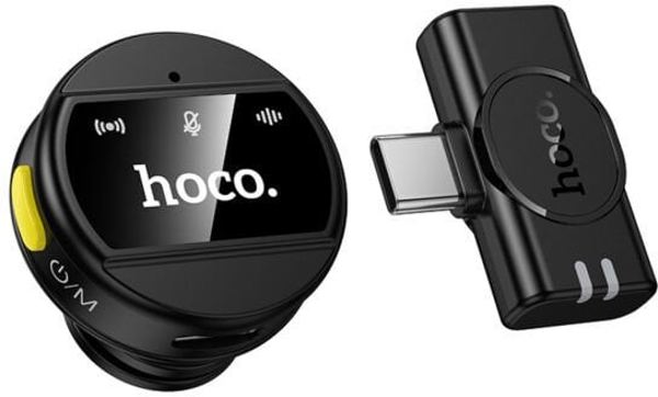Mikrofon bezpzewodowy USB C Hoco L21 czarny