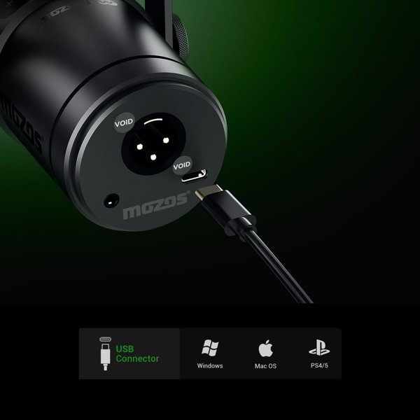 Mozos MKIT-STUDIO-PRO Σετ Μικροφώνου USB/XLR για Επαγγελματική Ηχογράφηση