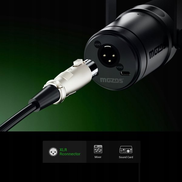 Mozos MKIT-STUDIO-PRO Σετ Μικροφώνου USB/XLR για Επαγγελματική Ηχογράφηση