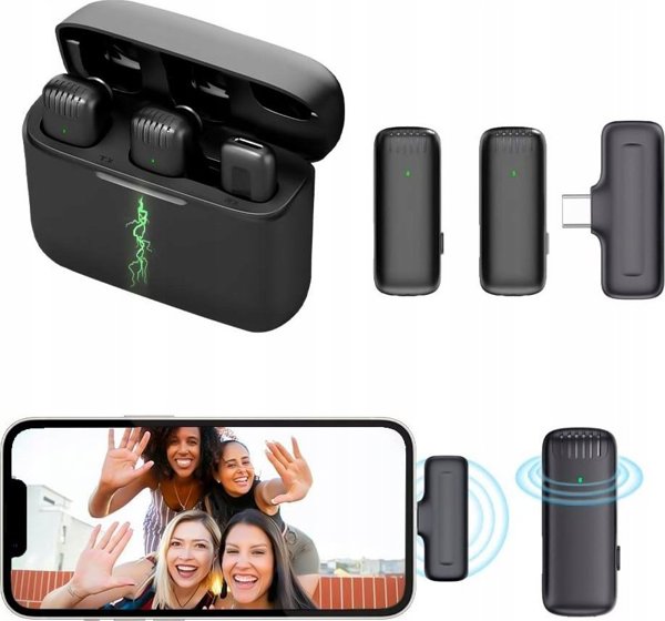 Μικρόφωνο Ulanzi Κραβατωτό Lightning Iphone / J12