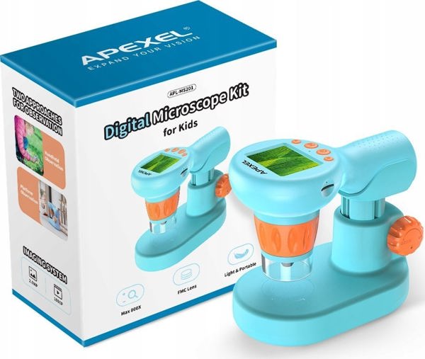 Mikroskop Apexel Mikroskop cyfrowy dla dzieci APEXEL APL-MS201