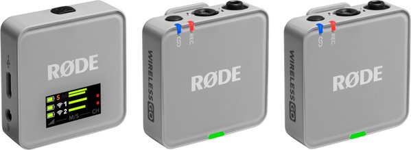 Ασύρματο μικρόφωνο Rode Go III γκρι (WIGOGEN3STO)