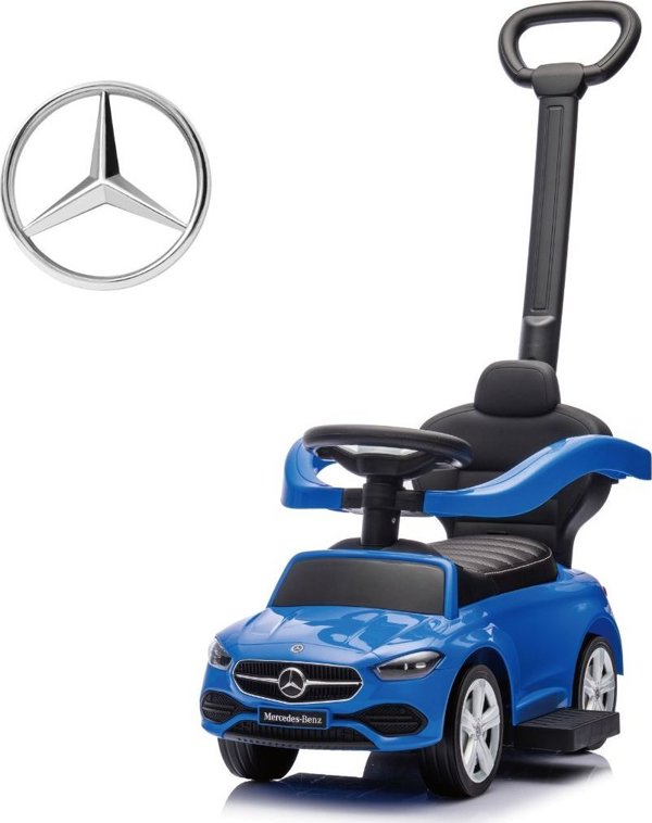 Milly Mally Όχημα Περπατούρα Mercedes C-Class Deluxe Blue - Για Παιδιά Από 12 Μηνών