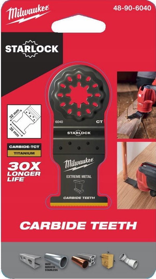 MILWAUKEE ΠΡΙΟΝΟΛΕΠΙΔΑ MT 35 x 32mm TCTTi ΓΙΑ ΚΟΠΗ ΒΥΘΙΣΗΣ