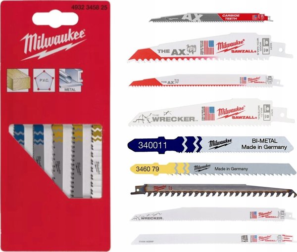 Milwaukee MILWAUKEE BRZE. 300/5mm AX D/M/PVC /5 pcs