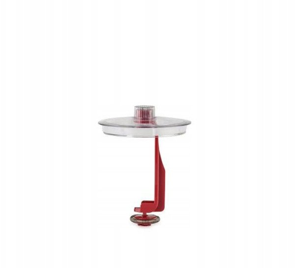 Milk frother Alessi Plisse Red
