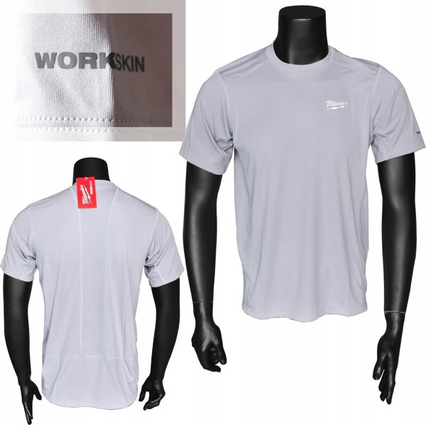 Μπλουζάκι Milwaukee MILWAUKEE Workskin, γκρι XL