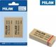 Milan Γόμα Ζύμης Master Gum 1420, 2 Τεμάχια, Επαγγελματική Γόμα για Σχέδιο και Σβήσιμο Άνθρακα