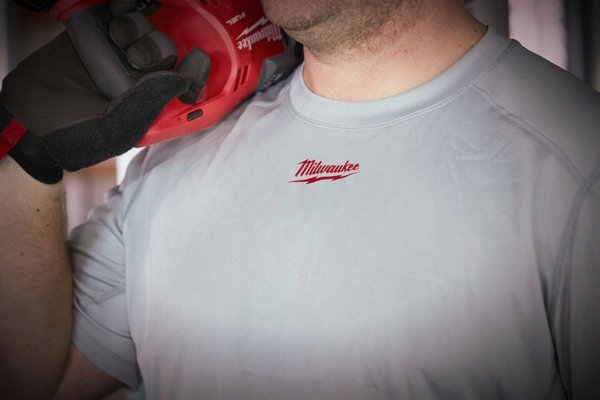 Μπλουζάκι Milwaukee MILWAUKEE Workskin, γκρι XXL