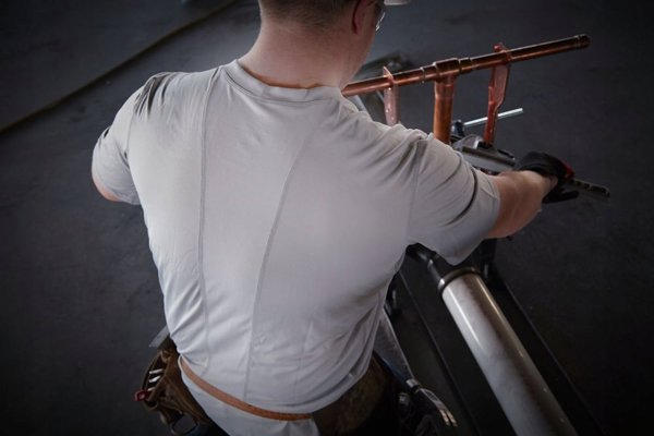 Μπλουζάκι Milwaukee MILWAUKEE Workskin, γκρι XXL