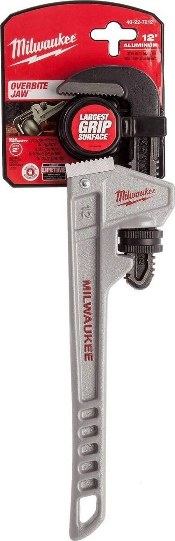 Milwaukee MILWAUKEE ALUMINUM PIPE WRENCH 12"