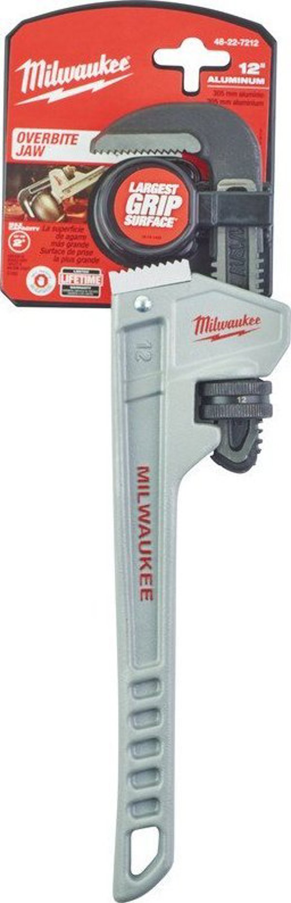 Milwaukee MILWAUKEE ALUMINUM PIPE WRENCH 12"