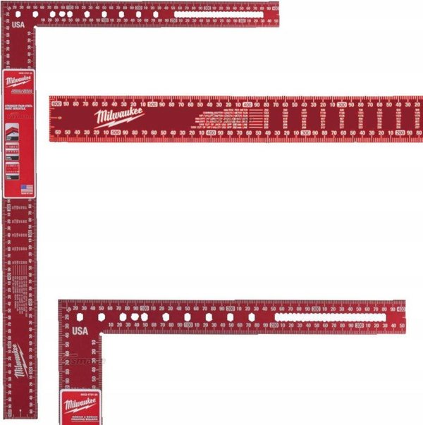 Γωνιακός χάρακας Milwaukee 40 x 60 cm Milwaukee