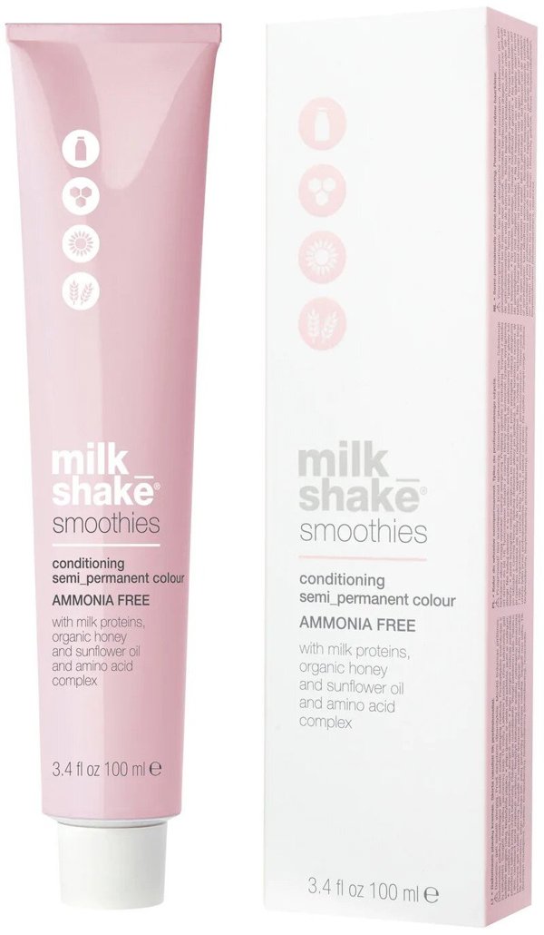 Milk Shake, Smoothies, Ημιμόνιμη Βαφή Μαλλιών, 10.1110AA Έντονη Σταχτί Πλατινέ Ανοιχτό Ξανθό, 100 ml Για Γυναίκες