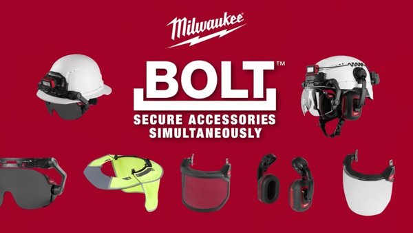 Milwaukee MILWAUKEE FACE SHIELD UNIVERSAL CLEAR BOLT