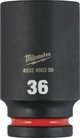 Μακρύς Εξάγωνος Κεφαλή Κρούσης MILWAUKEE SHW 3/4&quot| 36 mm