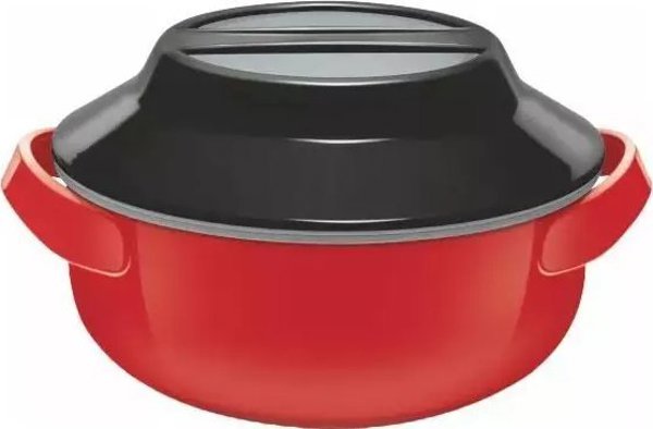Milton Milton κατσαρόλα Microwow 1000, κόκκινο