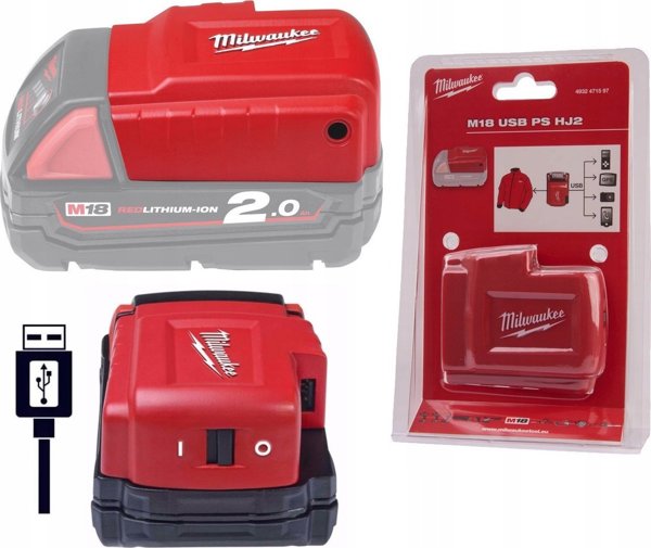 Πηγή τροφοδοσίας USB MILWAUKEE M18(tm) PS HJ