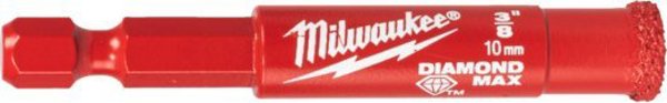 MILWAUKEE DIAMOND CROWN HEX 10mm
