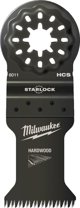 Πριόνι Milwaukee 3-λεπίδων 35x42mm για κοπή εσοχών STARLOCK MILWAUKEE