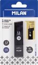 Milan GRAFITY 2B 1,3 MM ΓΙΑ ΜΗΧΑΝΙΚΑ ΜΟΛΥΒΙΑ MILAN 12 ΤΕΜ. BLISTER
