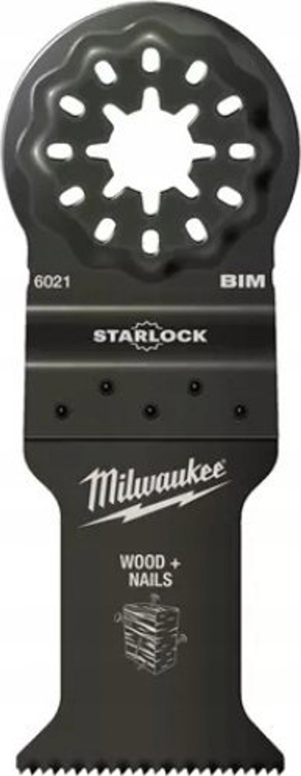 Προσαρμογέας Milwaukee 35mm πλάτος, ξύλο με καρφιά για πολυεργαλείο Milwaukee