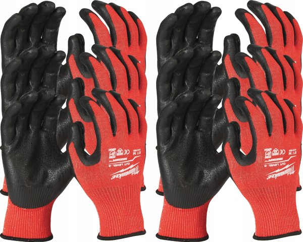 Γάντια MILWAUKEE Milwaukee ITEM 3 - ΜΕΓΕΘΟΣ L/9 /12 τεμ.