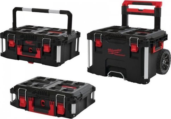MILWAUKEE ΣΕΤ ΒΑΛΙΤΣΕΣ PACKOUT 3 ΤΕΜ.