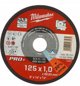 Δίσκος κοπής για μέταλλο 125mmx1.0x22.23 Milwaukee pro+ SCS41 (200 μονάδες) MILWAUKEE