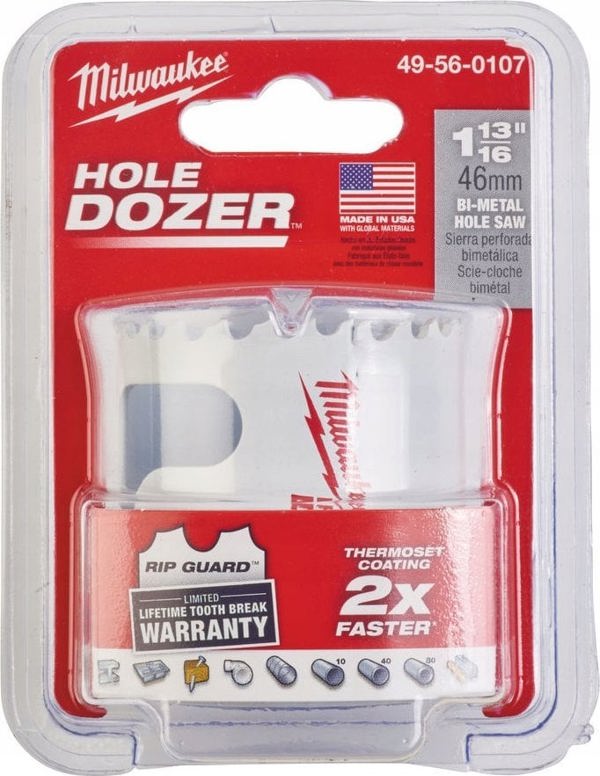 Πριονωτή Κορδέλα Διμεταλλική MILWAUKEE 46mm BLISTER