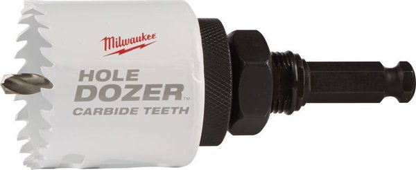 MILWAUKEE OTWORNICA HOLE DOZER 54mm ΜΕ ΚΑΡΒΙΔΙΟ