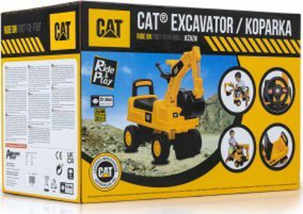 Milly Mally Παιδικό Όχημα CAT Excavator Εκσκαφέας
