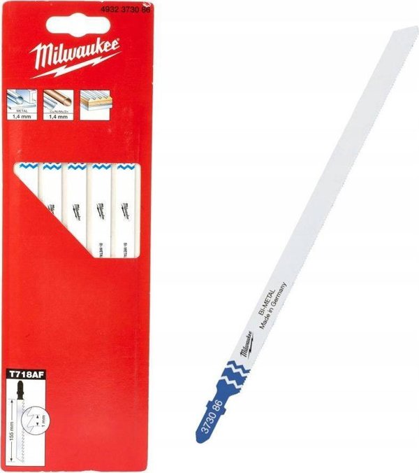 Milwaukee MILWAUKEE Πριονόλαμες για μέταλλο 155mm/1 μακριές
