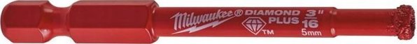 Διαμαντένιο στέμμα 1/4 O5mm, Milwaukee