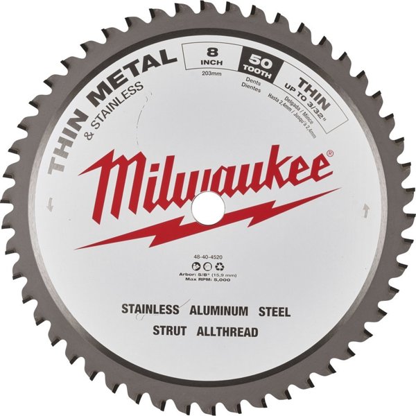 Πριόνι Λεπίδας MILWAUKEE Milwaukee.203x15.87x50z.
