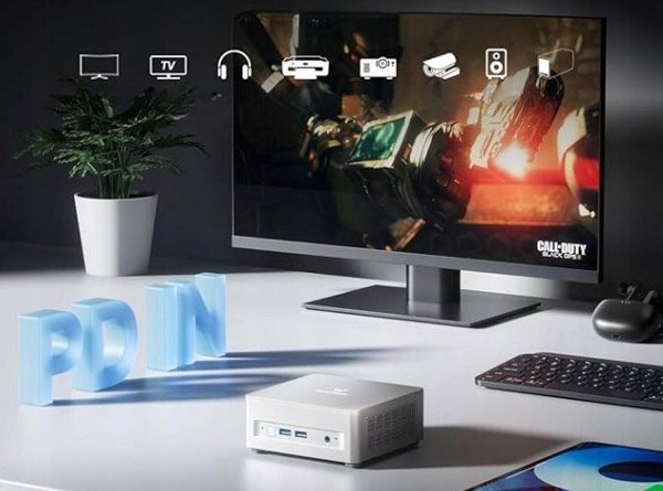 MINIS FORUM UM870 Slim Mini PC AMD Ryzen 7 8745H 32 GB DDR5 RAM i 1 TB
