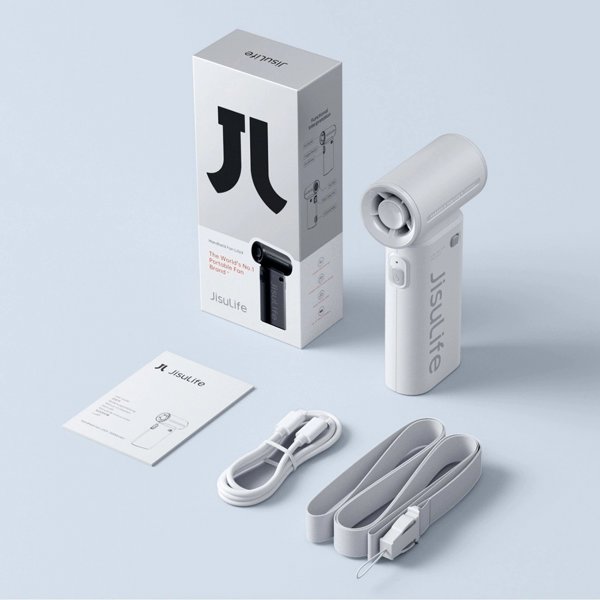 Mini ανεμιστήρας χειρός JisuLife Life9 5000mAh φορητός ανεμιστήρας USB - γκρι