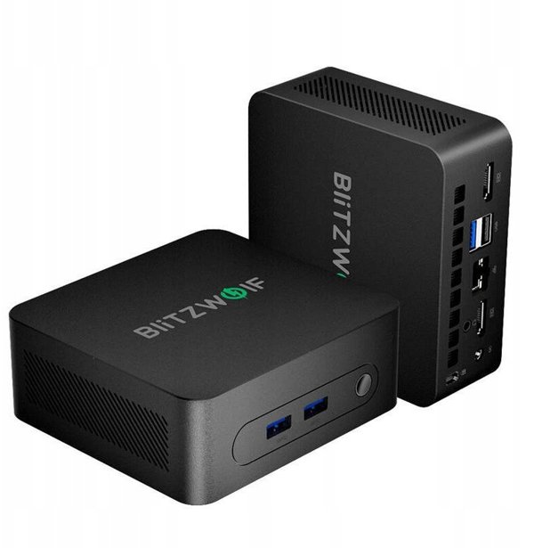 Mini PC BlitzWolf Windows11 Intel Dual Display BW-MPC2 (μαύρο)