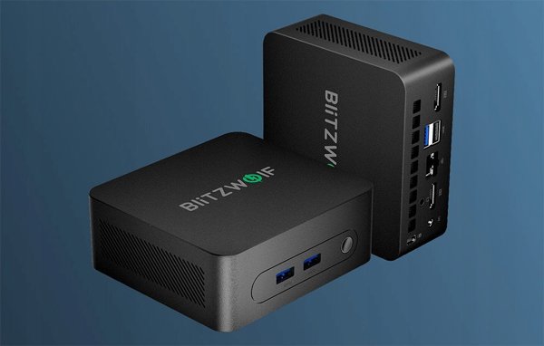 Mini PC BlitzWolf Windows11 Intel Dual Display BW-MPC2 (μαύρο)