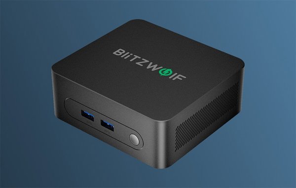 Mini PC BlitzWolf Windows11 Intel Dual Display BW-MPC2 (μαύρο)