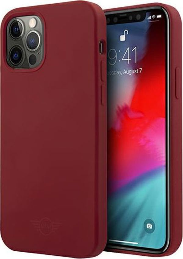 Mini Mini MIHCP12MSLTRE iPhone 12/12 Pro 6,1" σκληρή θήκη κόκκινη σιλικόνης Τόνος σε Τόνο