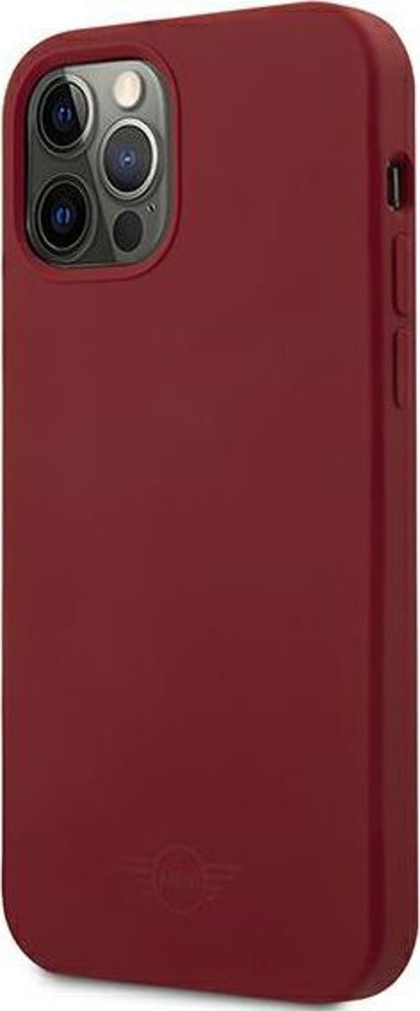 Mini Mini MIHCP12MSLTRE iPhone 12/12 Pro 6,1" σκληρή θήκη κόκκινη σιλικόνης Τόνος σε Τόνο