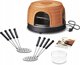 Mini piekarnik Emerio Emerio Pizza Ofen,Pizzarette Prebake Funktion, 8 Pers.