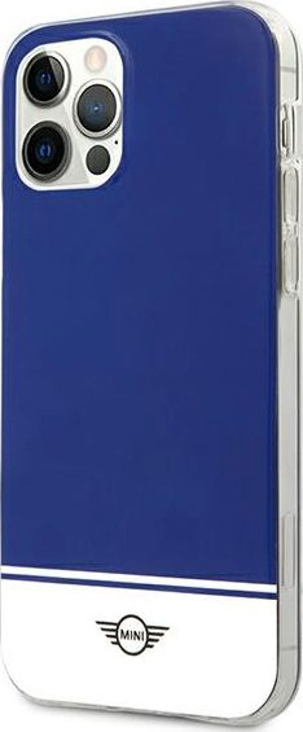 Mini Mini MIHCP12LPCUBINA iPhone 12 Pro Max 6,7" σκληρή θήκη γρανάτης/navy Stripe Collection