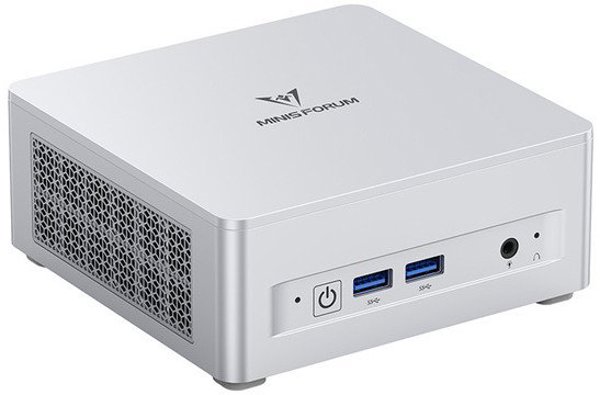 Minis Forum Mini PC UM870 Plus, Ryzen 7 8745H, Barebone, Μαύρο