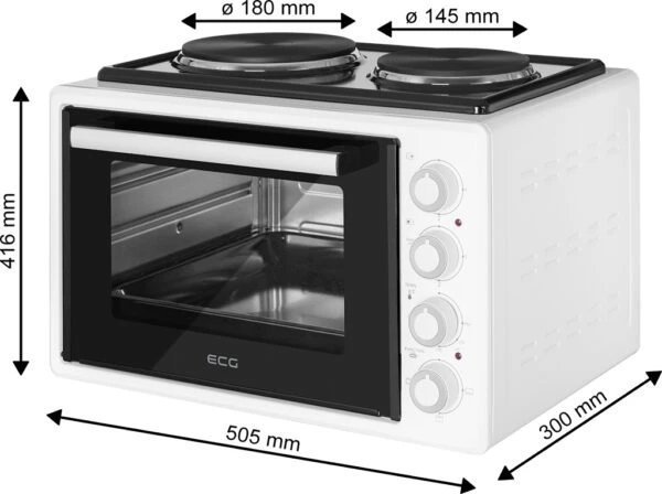 Μίνι φούρνος ECG Electric oven ECG ETH 3502W