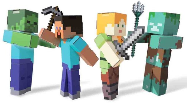 Σετ κατασκευής MINECRAFT Φτιάξτε τη δική σας επίθεση ζόμπι